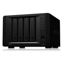 Servidor Nas Synology Deep Learning NVR DVA3221 DDR4 Intel Atom C3538 4 Baias - Preto