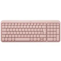 Teclado Logitech K250 Wireless 920-013447 Rose SP Espanhol  Teclado Log...