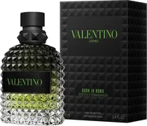 Perfume Valentino Uomo Born In Roma Green Stravaganza Edt 100ML - Masculino