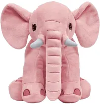 Pelúcia Elefantinho Buba 10744 Rosa (30CM de Altura)