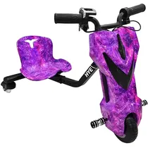 Triciclo Elétrico Hye HYE-TR01 6.5" Bluetooth/Speaker - Purple Galaxy