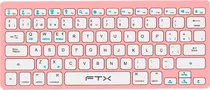 Teclado Sem Fio FTX FTXB1000 - Rosa (Português)