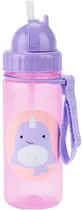 Garrafa Infantil Skip Hop Zoo Straw 9N567310 390ML Baleia Narval