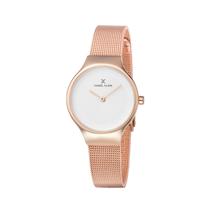 Relogio Analogico Feminino Daniel Klein Fiord DK11986-2 - Rosa Ouro