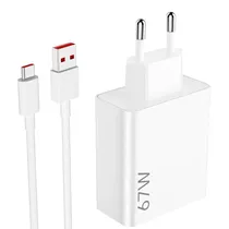 Carregador Xiaomi MDY-12-Eh - 67W - USB - com Cabo USB/USB-C - Branco