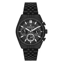 Relogio Analógico Masculino Daniel Klein DK.1.13890-5 Exclusive Gents / Pulseira de Aço Inoxidável - Preto