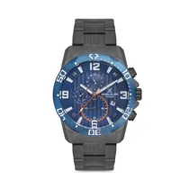 Relógio Analógico Masculino Daniel Klein Exclusive DK.1.12593-3 - Preto/Azul