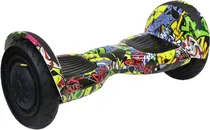 Scooter Elétrico Hye com Rodas de 10" HY-SC10 Yellow Graffite