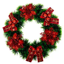 Guirnalda de Natal Decorada 23CM