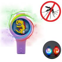 Pulseira Anti Mosquito Repelente Natural Citronela com LED - Roxo