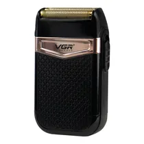 Barbeador Elétrico VGR V-331 - Recarregável - Preto