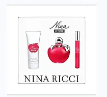 Nina Ricci Perfume LP +BL+ Rollon Eau de Parfum 80ML + 75ML