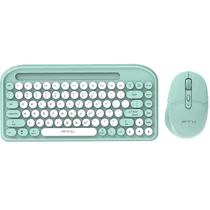 Teclado FTX Wireless/Bluetooth + Mouse FTXGK01 Português - Verde