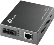 Conversor de Fibra TP-Link MC210CS Multimídia Gigabit de Modo Único