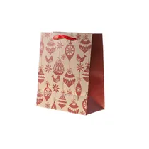 Saco de Presente Natalino 18X22X10CM