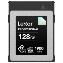 Cartao de Memoria CF Express Lexar Professional Type B Diamond Series 128GB - LCXEXDM128G-Rneng