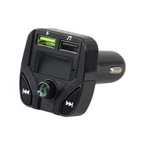 Transmissor FM Satellite A-MP40 - Bluetooth - 2X USB - Preto