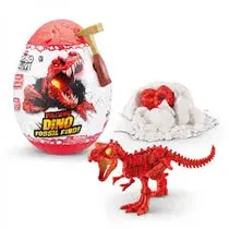 Zuru Dinosaurio Huevo Mediano Robo Alive Fossil Find Plastico 5+ Años Multicolor