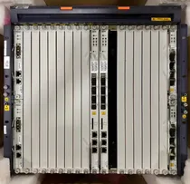 F. Olt Zte C300 11U 19" 10G Uplink 2HUVQ+2SCXN+2PRWH s/Board