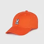 Psycho Bunny Caballero Gorro Caballero s/M (En Blanco) Naranja