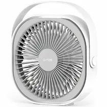 Mini Ventilador G-Tide FD01 3 Pás Recarregável - Branco