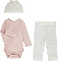 Conjunto para Bebê Orchestra HB011L-Roc Feminino (3 Peças)