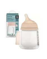 Suavinex Nursery Biberon Lactancia 180ML Tu I1 Sil 0M+ s/C