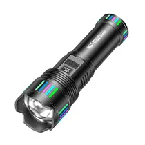 Lanterna Smiling Shark SD-5980 Preto  Lanterna Sm...