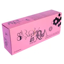 Mel Estimulante Lady In Red Rosa Feminino 12SACHES X 10GR