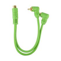 Cabo Technoise - Rca Y 2M + 1F - 23CM - Verde