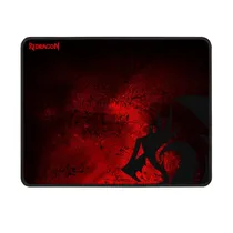 Mouse Pad Redragon P016 Pisces 320 X 270 X 3 MM. Preto/Vermelho Small
