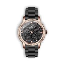 Relogio Analogico Feminino Daniel Klein Premium DK.1.12497-2 - Rosa Ouro e Preto