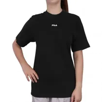 Camiseta Casual Femenino Fila Moda Tennis Club Preta