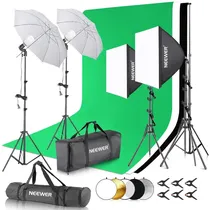 Neewer NK102 Kit de Iluminación para Fotografia de 24W