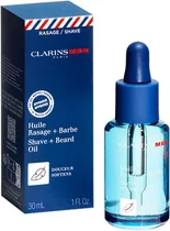 Oleo de Barbear Clarins Men Shave + Beard Oil - 30ML