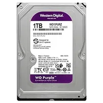 HD Western Digital 1TB WD Purple 3.5" SATA 3 5400RPM - WD11PURZ (Garantia BR)
