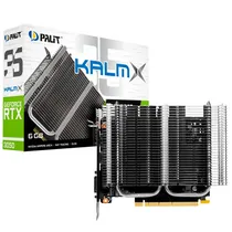 Placa de Video Palit Kalmx 6GB Nvidia Geforce RTX3050 GDDR6 NE63050018JE-1070H 96BITS 1042MHZ, HDMI, DVI, Displayport