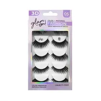 Set Cilios Posticos Glam On Fashion 3D74 5 Pares