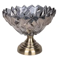 Fruteira Decorativa 23.5X19CM - Cinza