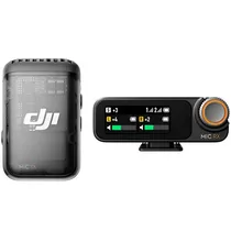 Microfone Dji Mic 2 (1TX + 1RX) FCC Mic Mini 2  Microfone D...