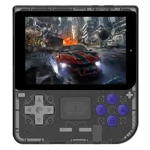 Console Portatil Powkiddy V10 64GB Tela 3.5" - Preto