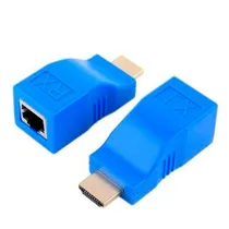Adaptador HDMI p/ RJ45P Extensor 30M MTS 1080P *F
