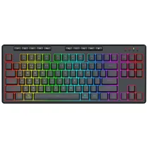 Teclado Gamer Redragon K516RGB-Pro Shiva Pro 87 Wireless / RGB / Ingles - Preto