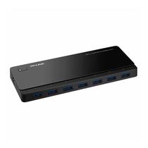 Hub TP-Link UH720 - 7 Portas USB 3.0 - 2 Portas 2.4A - Preto