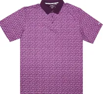Outlet Camiseta Polo Walter Hagen MGA31323 Roxo Estampado - Masculina