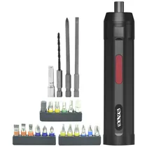 Parafusadeira Eletrica Satellite A-KS22 Kit Recerrgavel - Preto