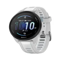 Smartwatch Garmin Forerunner 165 Basic 010-02863-21 - Bluetooth - Wi-Fi - GPS - Branco