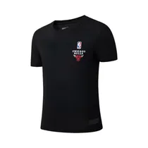 Remera Nba NBATS525108-BK1 Chicago Bulls Masculino