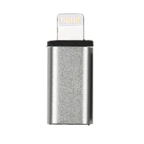 Adaptador Otg Lightning A USB-C - Black