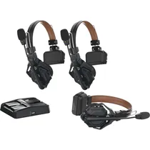 Sistema de Intercomunicação Hollyland Solidcom C1 Pro 3S Sem Fio - Preto 3 Unidades
